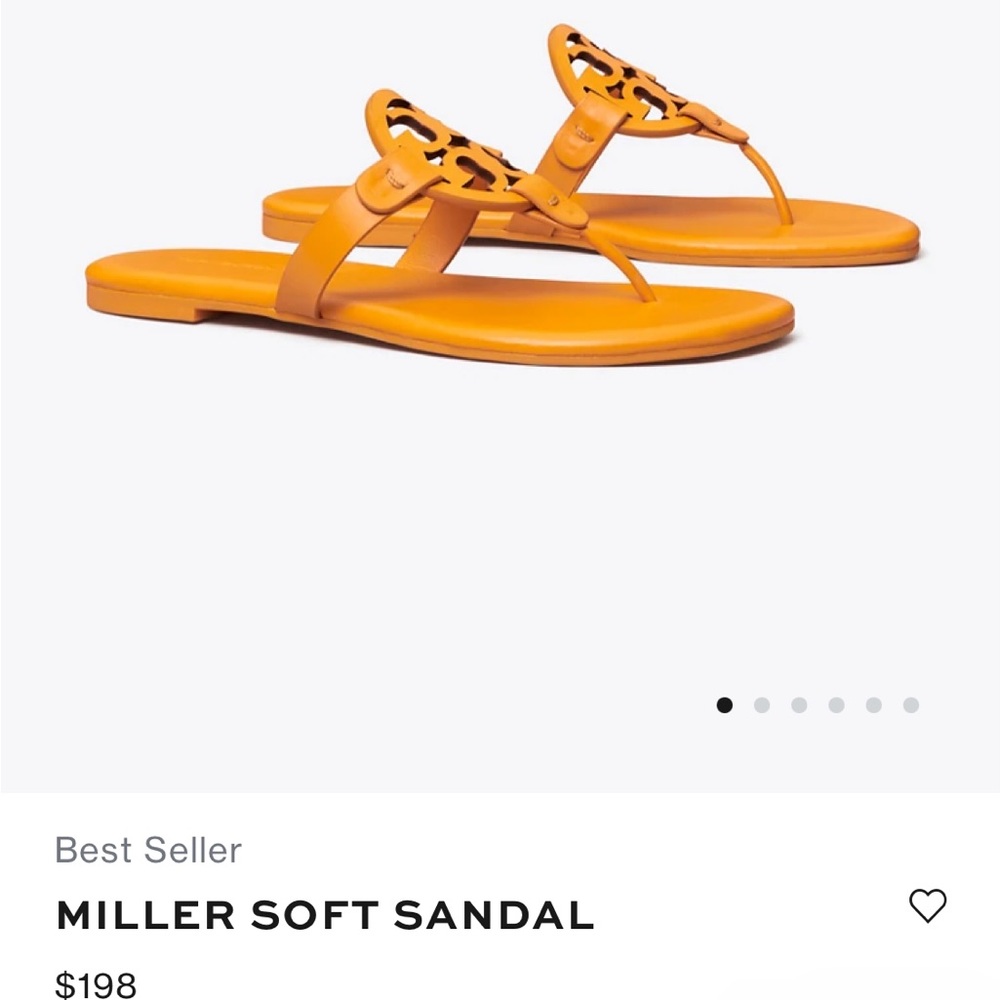 Tory Burch sandal.